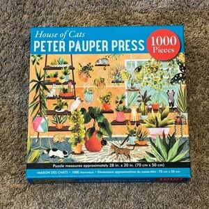 Peter Pauper Press House of Cats Puzzle